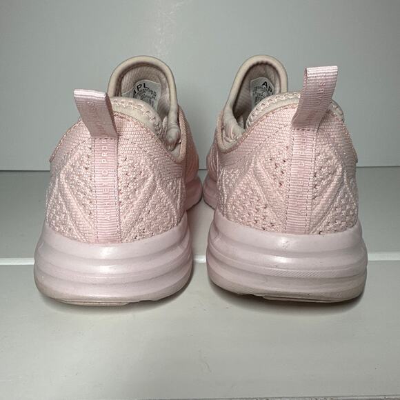 APL TechLoom Phantom Sneakers Women's Pink Textured Knit Size 9.5 Lightweight - Picture 9 of 11